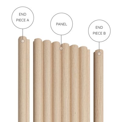 18mm Woodlux Bamboo-Effect Ash End Piece B 275x2cm - Alternative Image