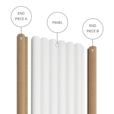 18mm Woodlux Bamboo-Effect Primed End Piece B 275x2cm - Alternative Image