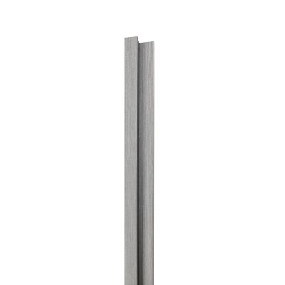 24mm Slat Wall Panel Grey Finish Piece A 290x4.3cm
