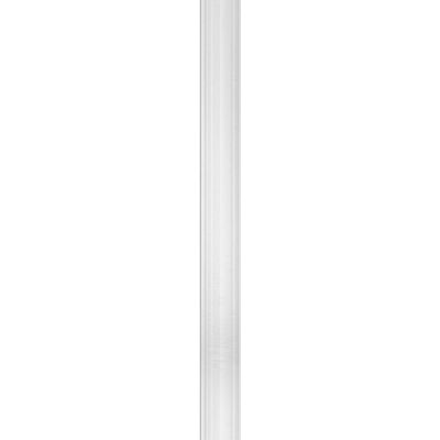 UV Marble Sheet Dado Rail Chrome 244cm