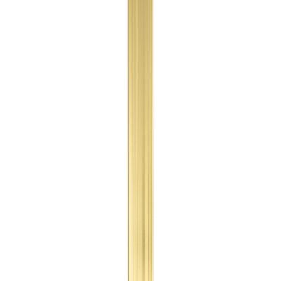 UV Marble Sheet Dado Rail Gold 244cm