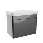 Perra 60cm Wall-Hung Vanity Unit Anthracite