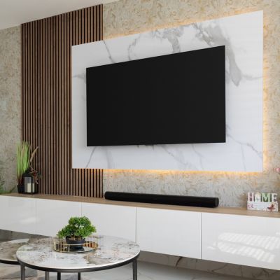 UV Marble Sheet White Onyx 244x122cm - Alternative Image