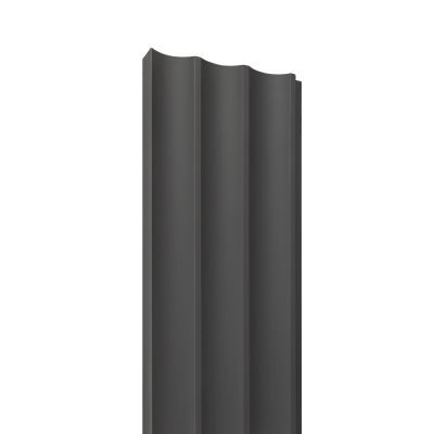 18mm Woodlux Dolphin Grey End Piece A 280x14cm