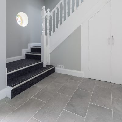 Amstel Cemento Matt Porcelain Tile 60x30cm - Alternative Image