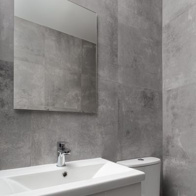 Costa Grey Matt Porcelain Tile 60x60cm - Alternative Image