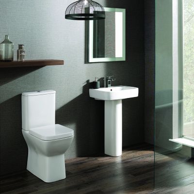 Brooklyn Rimless Open-Back Toilet Pan - Alternative Image