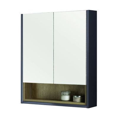 Lucca 60cm Mirror Cabinet Anthracite