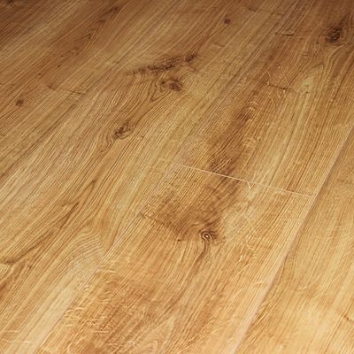 Laminate Flooring - 12mm Robusto 4V AC5 Highland Oak 138x19cm - Alternative Image