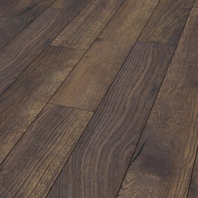 Laminate Flooring - 12mm Robusto 4V AC5 Pettersson Oak Dark 138x19cm - Alternative Image