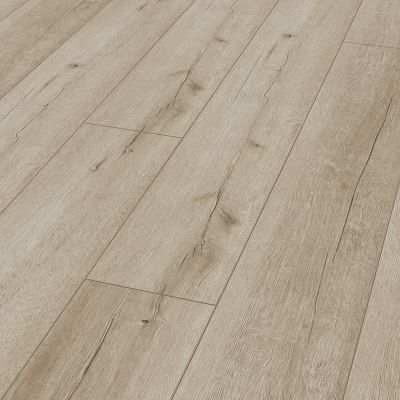 Laminate Flooring - 12mm Robusto 4V AC5 Rip Oak Nature 138x19cm - Alternative Image