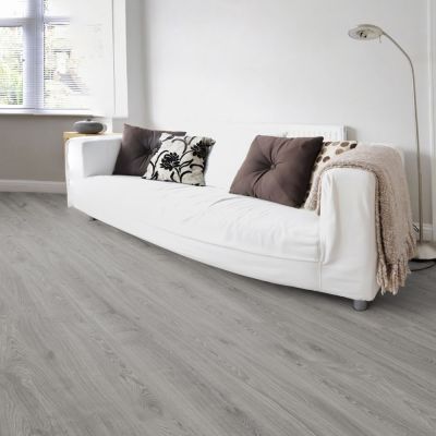 Laminate Flooring - 12mm Robusto 4V AC5 Timeless Oak Grey 138x19cm
