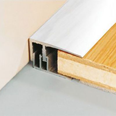 Premium 17-22mm 2-Part Silver End Profile 2m Long