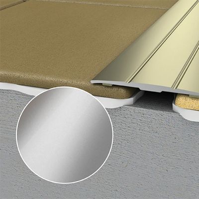 WRG1 38mm Flat Adhesive Profile P1 Silver 1800mm