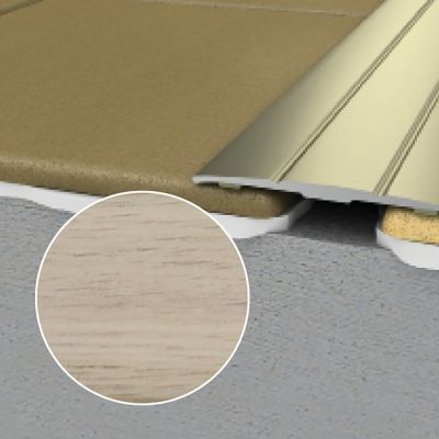 WRG1 38mm Flat Adhesive Profile P16 Blended Oak 900mm