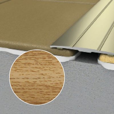 WRG1 38mm Flat Adhesive Profile P17 Autumn Oak 900mm