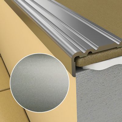 WRG3 25mm Edge Adhesive Profile P18 Gunmetal Grey 1800mm