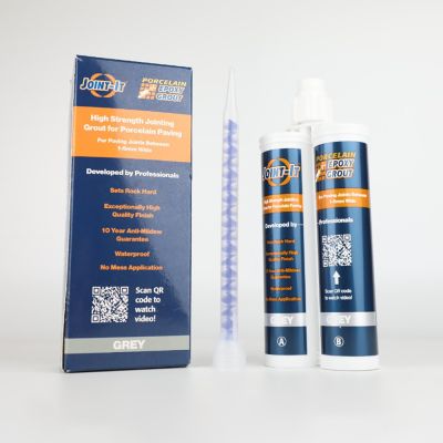 Joint-It Porcelain Epoxy Grout Grey 400ml