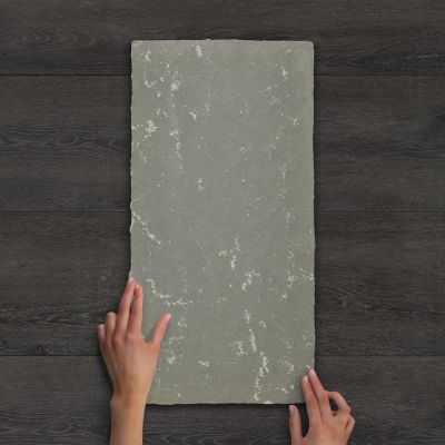 Kota Green Limestone Paving Hand-Cut Natural 60x30x~3cm