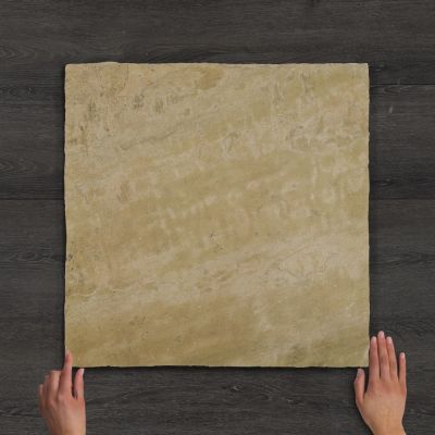 Mint Sandstone Paving Hand-Cut Calibrated 60x60x2.2cm