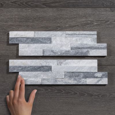 Thin Stone Cladding Cloud Natural Stone 40x10cm
