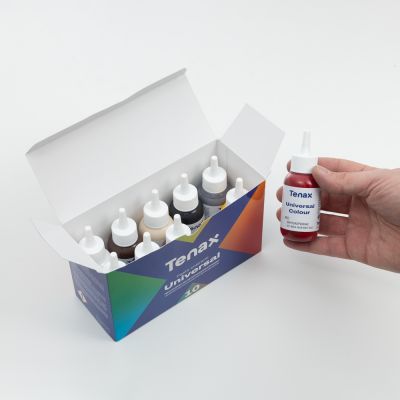 Tenax 10 Universal Adhesive Colour Dye Kit - Alternative Image