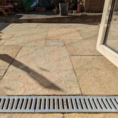 Kota Yellow Limestone Hand-Cut Calibrated Natural Paving Patio Pack B / 15.12m² - Alternative Image