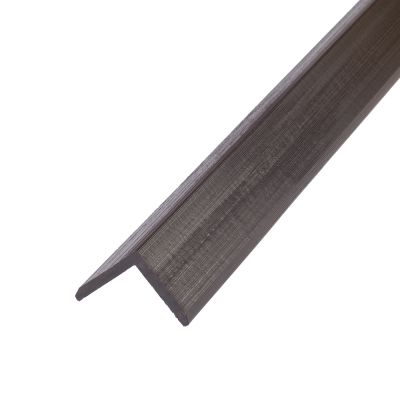 AlphaDeck Composite Decking L-Shaped Edge Walnut 360x5x5cm