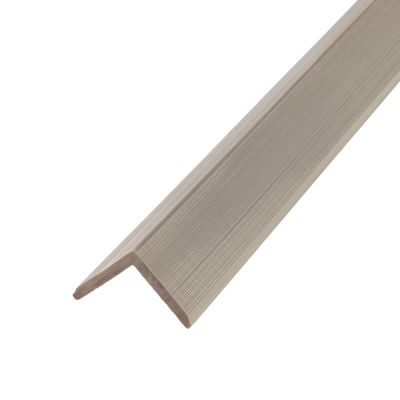 AlphaDeck Composite Decking L-Shaped Trim Antique Grey 360x5x5cm