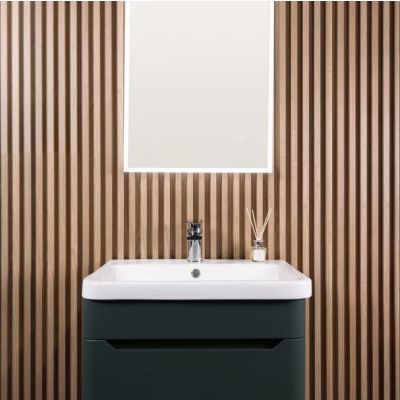 24mm Slat Wall Panel Oak 290x16.8cm - Alternative Image
