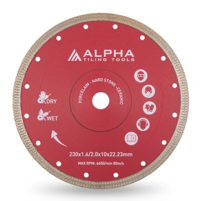 Alpha Cyclone Outdoor Porcelain Blade 230x22.23mm - Alternative Image