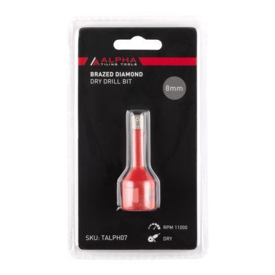 Alpha M14 Diamond Dry Drill Bit 8mm