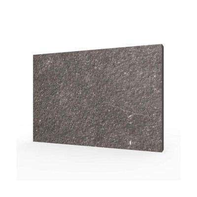 Outdoor Porcelain Cobble Pierre Black Textured Tile 30x20cm