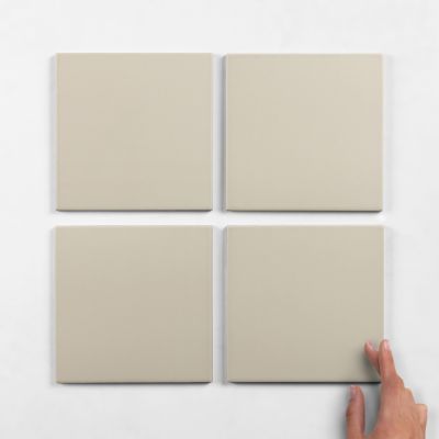 Seasons Base Beige Matt Porcelain Tile 15x15cm