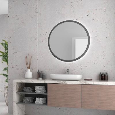 Terrazzo Ceramic Matt Wall Tile Pearl 30x7.5cm - Alternative Image