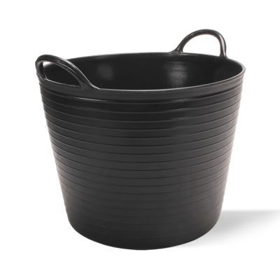 Rubi Kanguro Flextub No. 1 Black Plastic Tub 25L