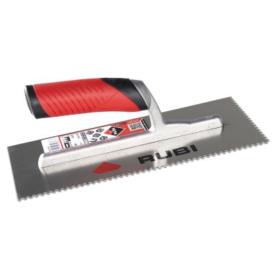 Rubi Steel Notched Trowel 28cm 3.5x3.5mm