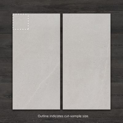Bellevue White Light Matt Ceramic Tile 60x30cm - Alternative Image
