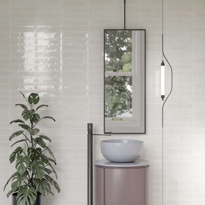 Metro Vibe White Metro Gloss Wall Tile 30x7.5cm - Alternative Image