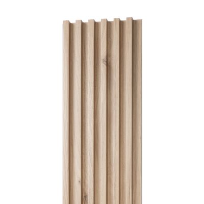 18mm Slat Wall Panel Oak 290x17cm