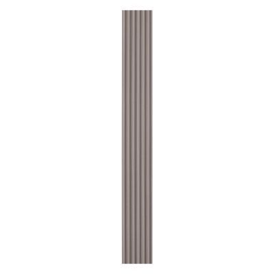18mm Woodlux Bamboo-Effect Wall Panel Grey 275x15cm - Alternative Image