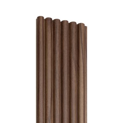 18mm Woodlux Bamboo-Effect Wall Panel Walnut 275x15cm