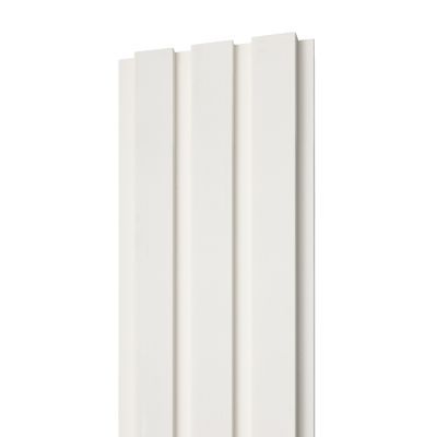 18mm Woodlux Wooden Wall Panel Paintable 275x12cm