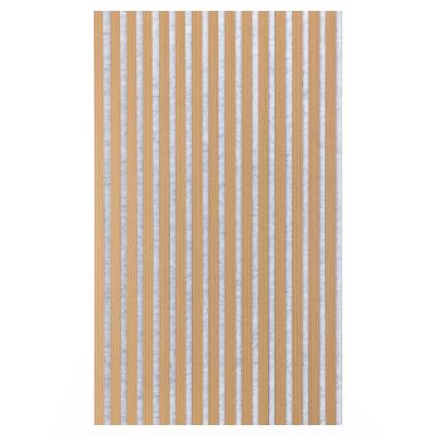 21mm Acoustic Silver Felt Wall Panel Warm Oak 240x60cm