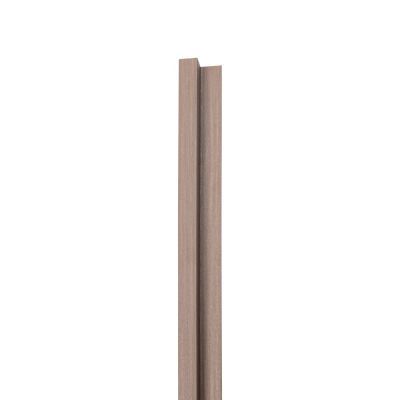 24mm Slat Wall Panel Walnut Finish Piece A 290x4.3cm
