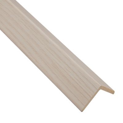 25mm Slat Wall Panel Edge Pale Oak 300x2.5cm
