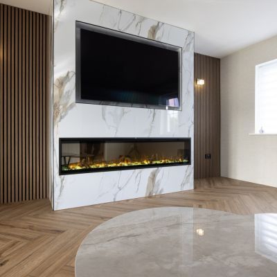 UV Marble Sheet Carrara Gold 244x122cm - Alternative Image